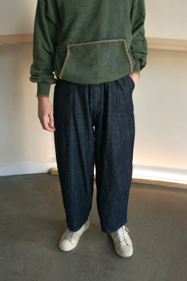 FRIZMWORKS Indigo Denim Balloon Pants