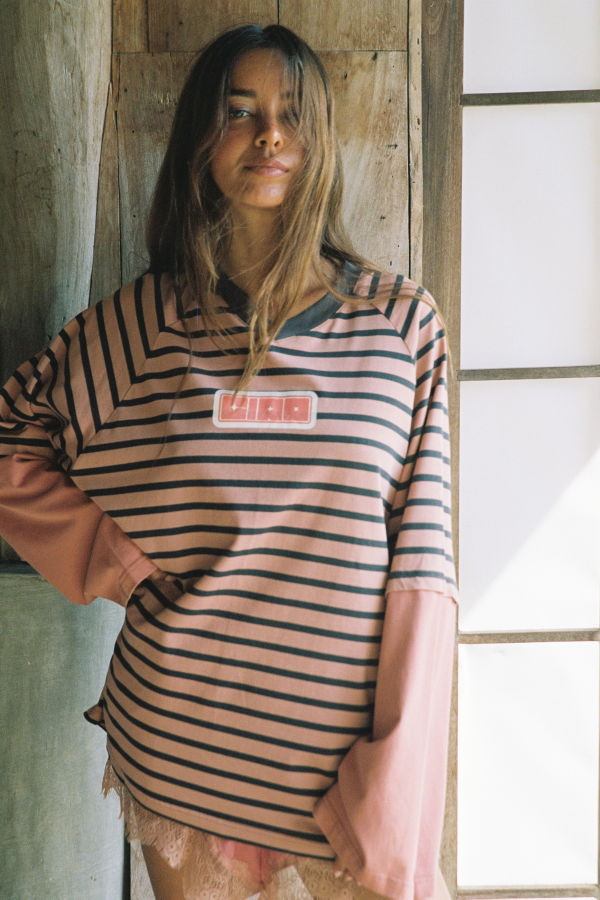 Ciao Ciao Vacation Double Trouble Long Sleeve Tee