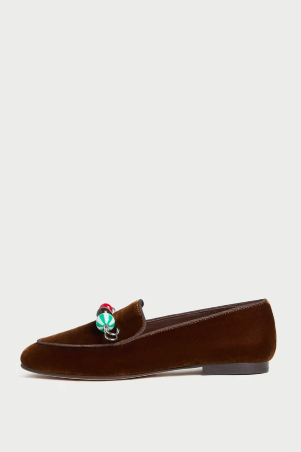 Loeffler Randall Vale Embellished Loafer