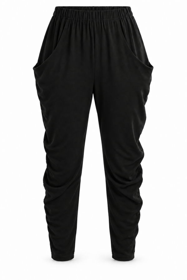 Meg Circle Pant - Black