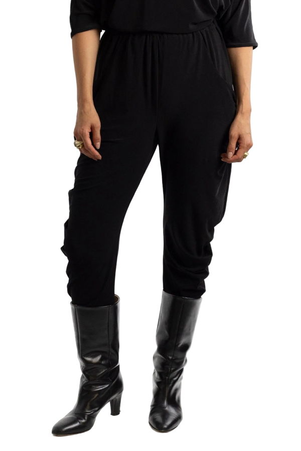 Meg Circle Pant - Black