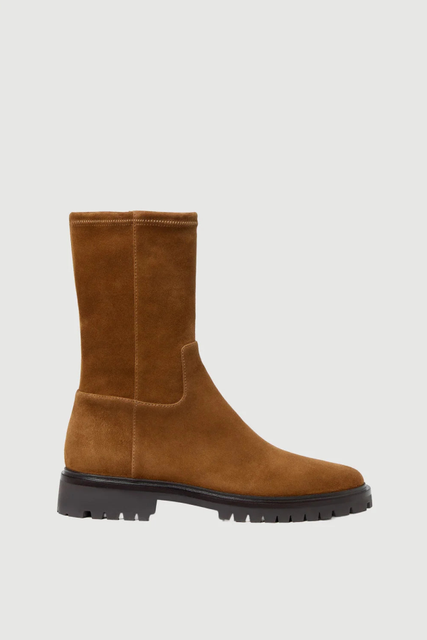 Loeffler Randall Danny Tall Ankle Boot - Brown