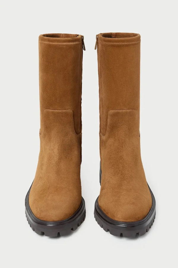 Loeffler Randall Danny Tall Ankle Boot - Brown