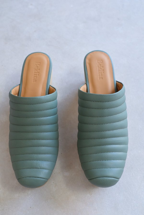 Beklina Ribbed Clog - Flora Beklina Ribbed Clog - Flora