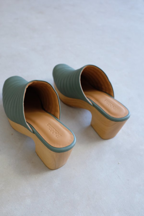 Beklina Ribbed Clog - Flora Beklina Ribbed Clog - Flora