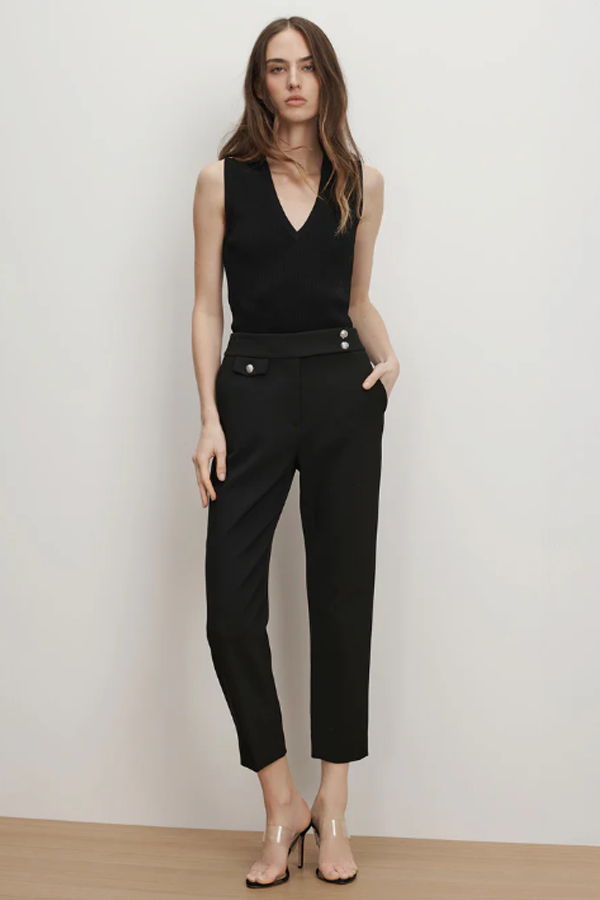 Veronica Beard Renzo Pant - Black