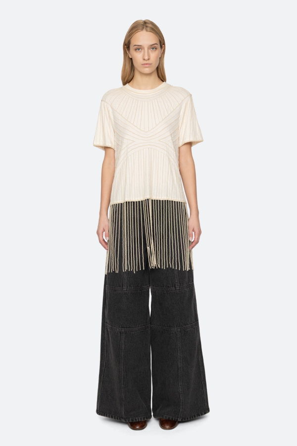 Sea NY Carlotta Short Sleeve Top