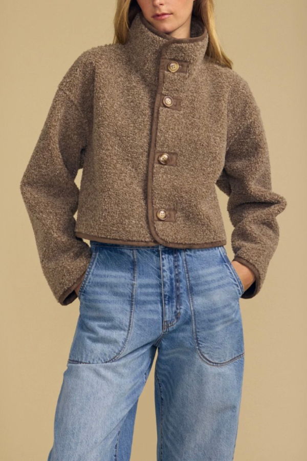 Velvet Esme Jacket - Faded Coco