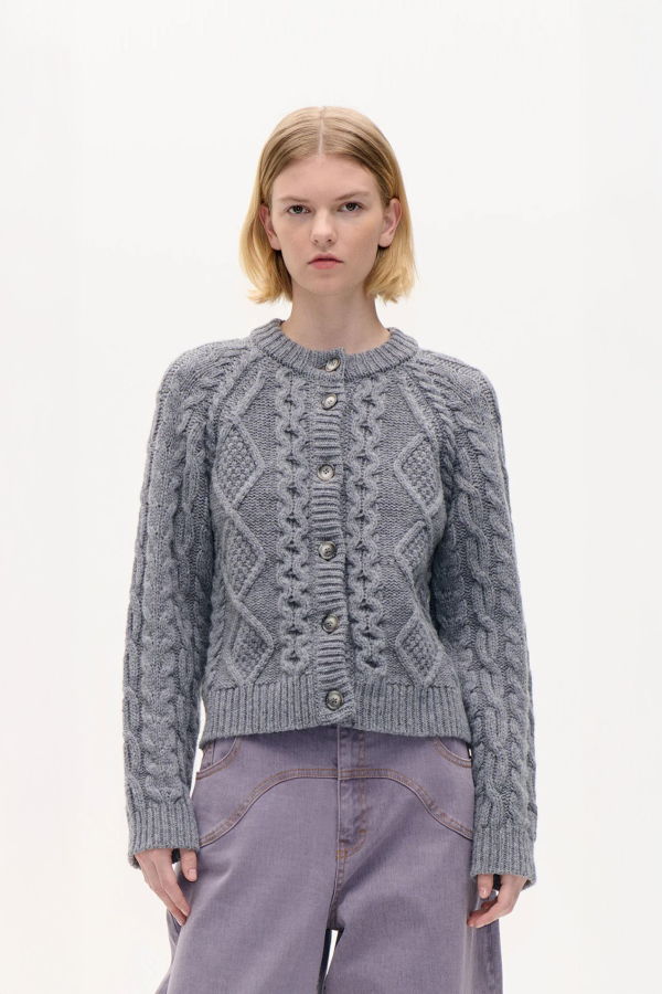 Baum und Pferdgarten Chleo Cardigan - Grey Melange