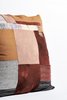 Jess Feury Patchwork Pillow  - Rust/Rose Center - Thumbnail 2