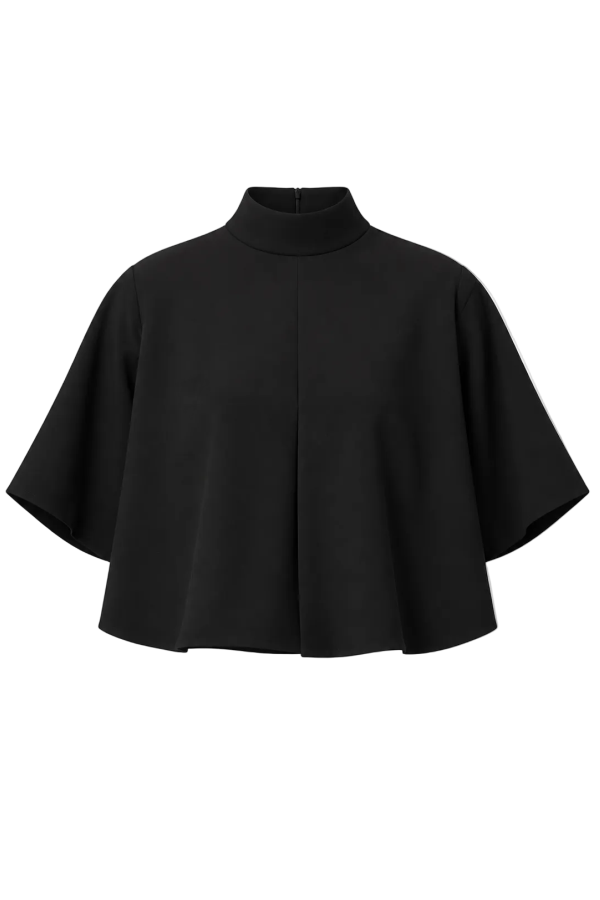 AGOLDE Rom Top - Black
