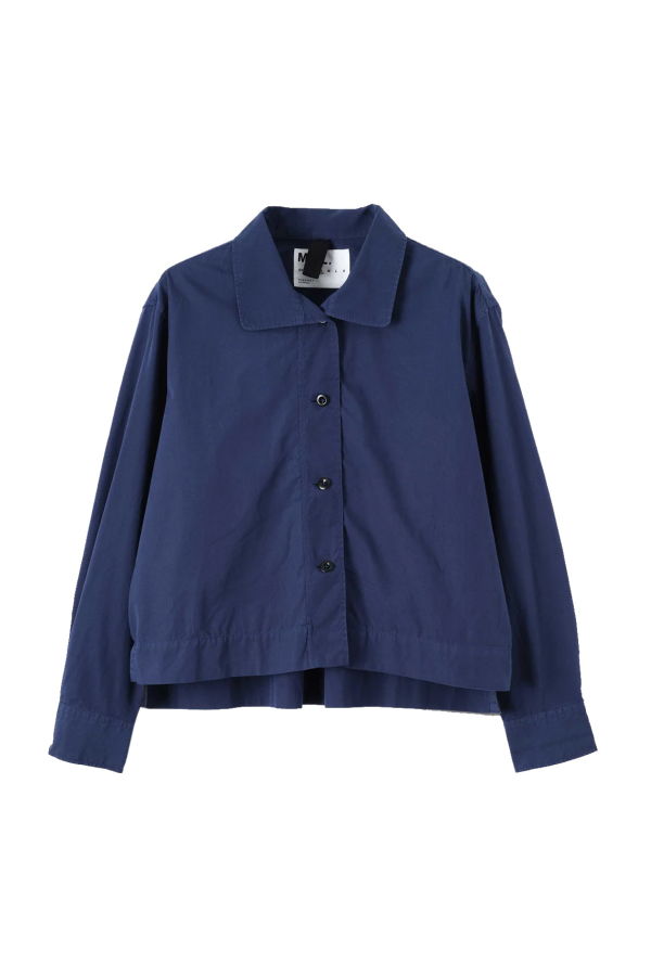 MHL by Margaret Howell Asymmetric Round Collar Shirt
