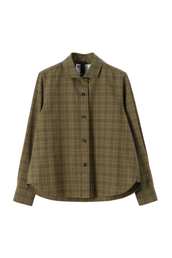 MHL by Margaret Howell Tonal Cotton Check Shirt