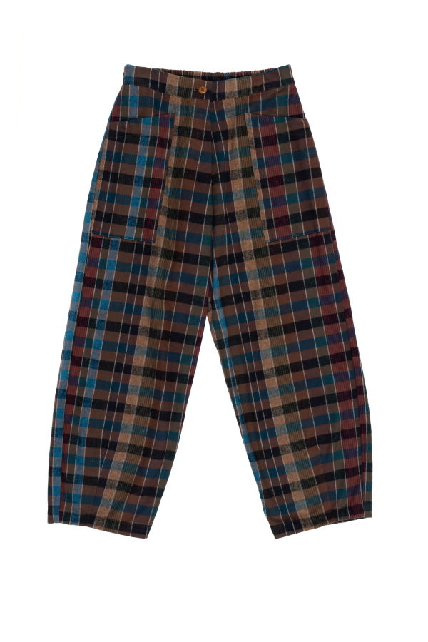 samet Chibi Pant, Blanket Plaid