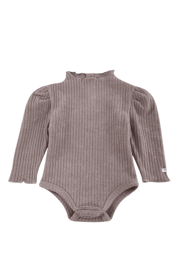 KIDS Donsje Giggie Bodysuit - Grey Violet