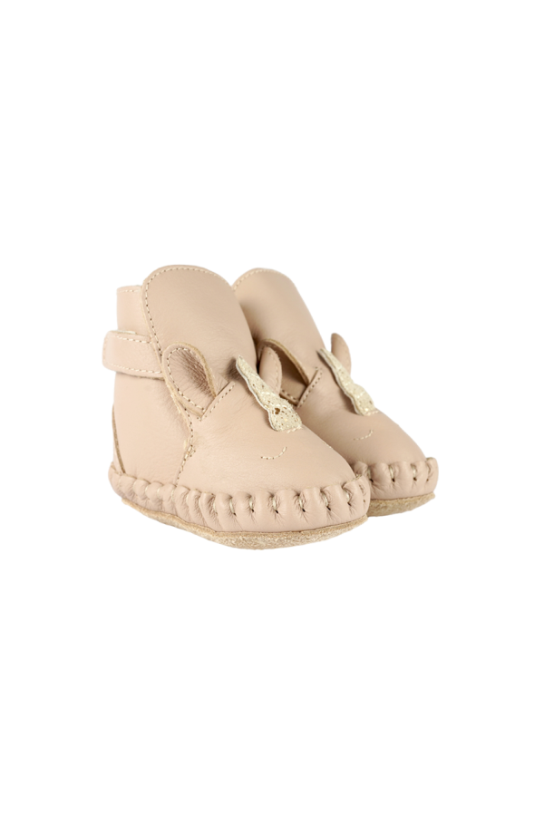 KIDS Donsje Kapi Special Unicorn Booties - Light Rose Leather
