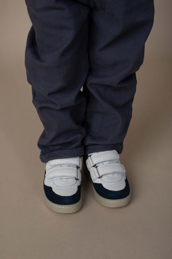 KIDS Donsje Kesio Sneakers - Navy Nubuck
