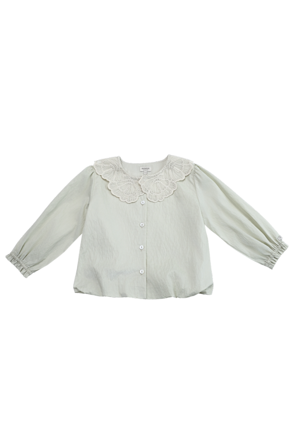 KIDS Donsje Kieke Blouse - Oyster Grey