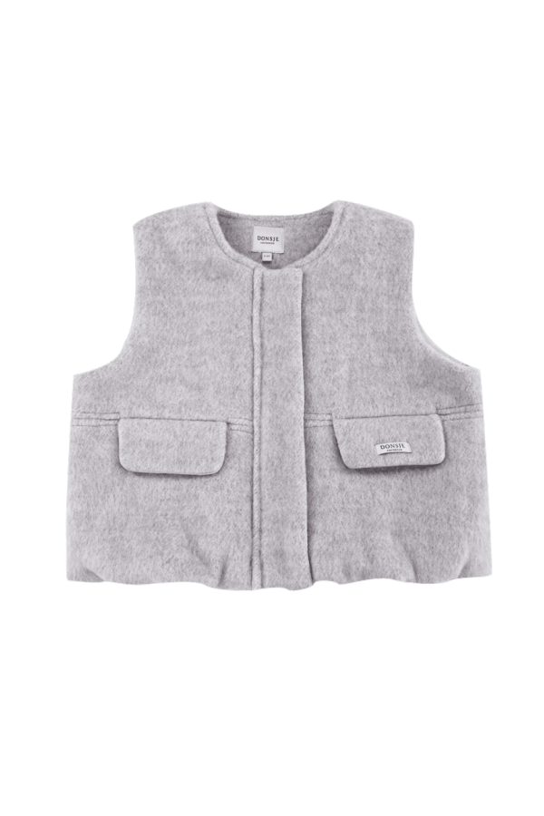 KIDS Donsje Marjolijn Gilet - Lilac