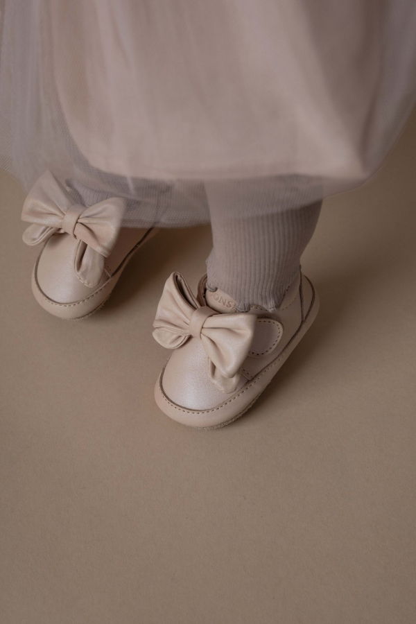 KIDS Donsje Mileau Sneakers - Powder Metallic Nubuck