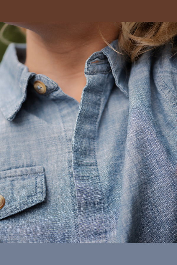 KIDS Donsje Palo Shirt - Sky Blue