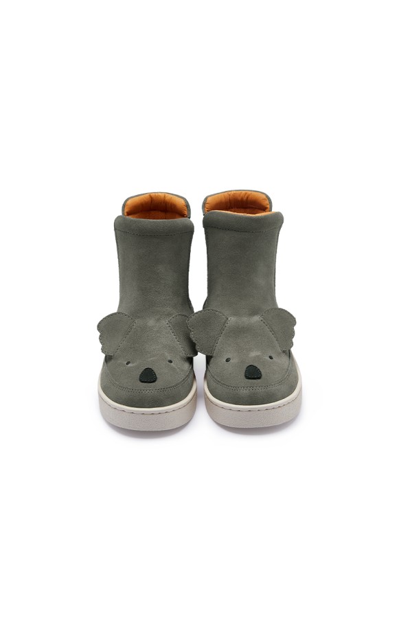 KIDS Donsje Thato Koala Boots - Ice Blue Suede