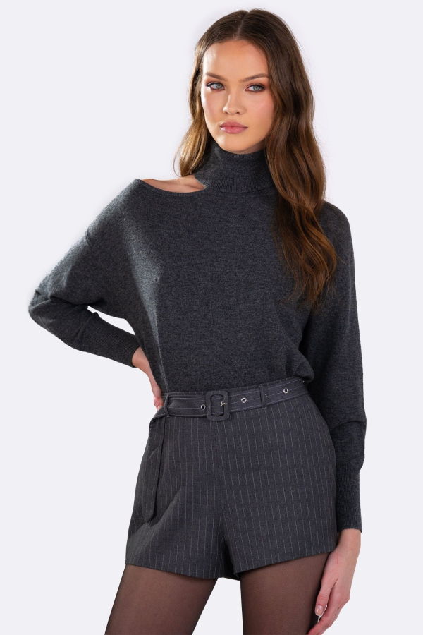 Nonchalant Label Silvi Cashmere Sweater - Gray