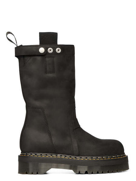 RICK OWENS Kiss Boots - Black | Garmentory
