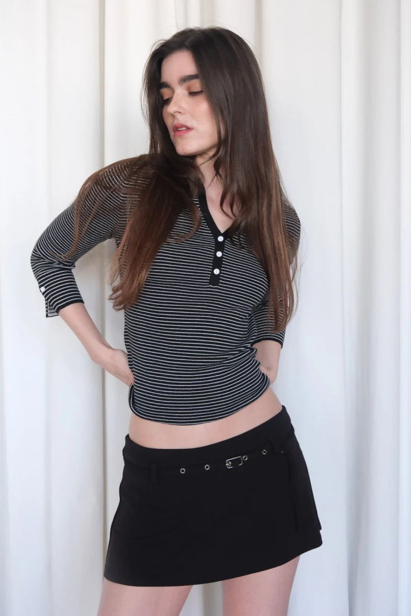 Geel Belted Aria Skirt