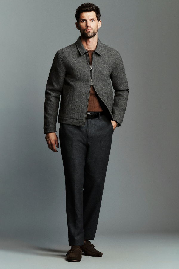 Billy Reid Jimmy Melton Jacket - Asphalt