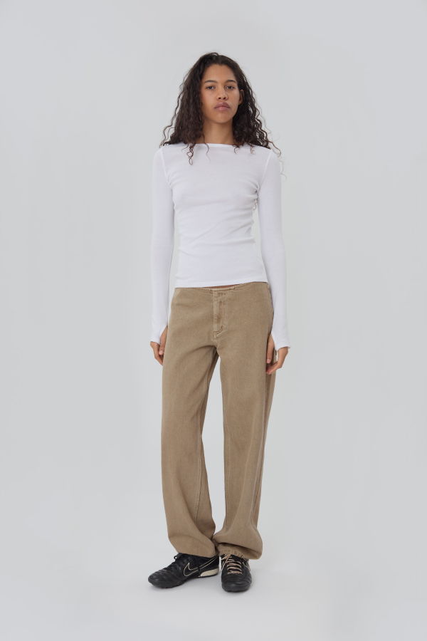 Still Here Sport Jean - Pear