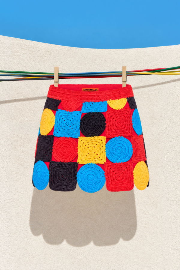 Simon Miller Beep Beep Mini Skirt - Primary Multi-Shape