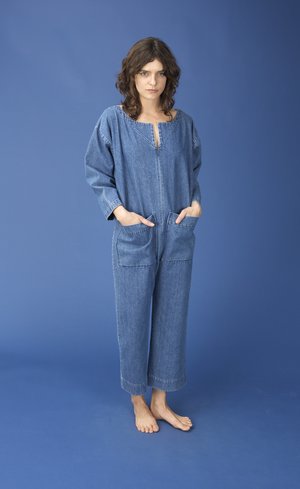 Ilana Kohn Meg Coverall - Denim 