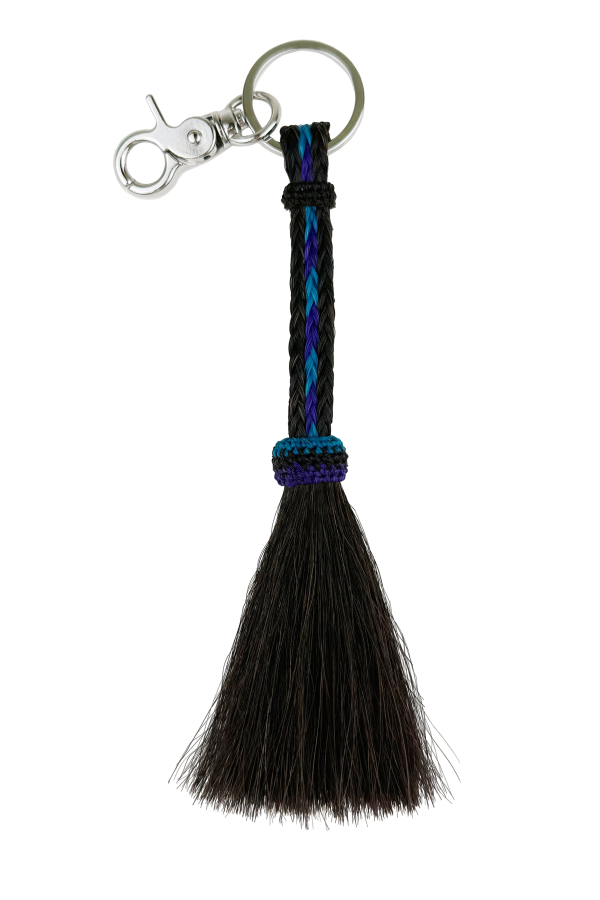 Krystell Barraza Starling Hitched Horsehair Tassel Keychain