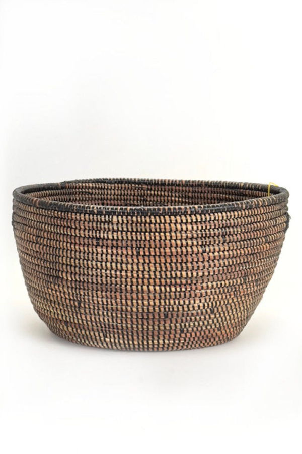 Mbare Oval Basket - Black