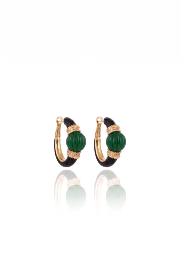Viva O Sol Amaru Hoop Earrings