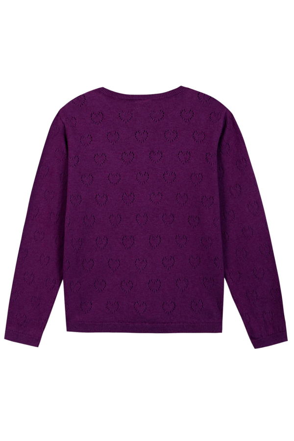 KIDS Bonton Lilou Cardigan - Purple Rain