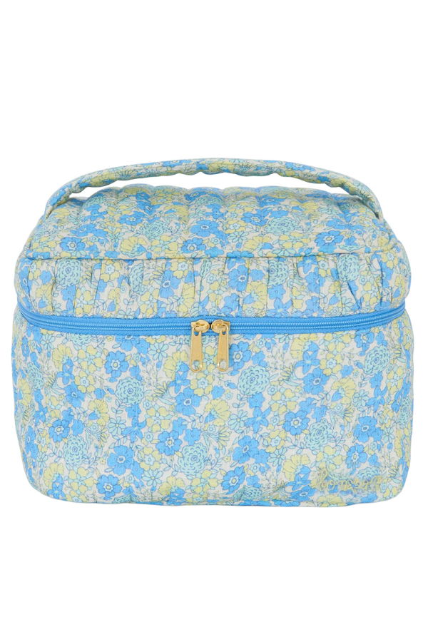 KIDS Bonton Fleur Vintage Vanity Bag - Blue