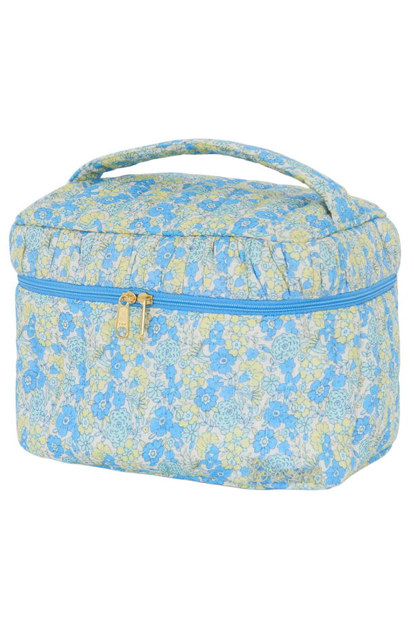 KIDS Bonton Fleur Vintage Vanity Bag - Blue