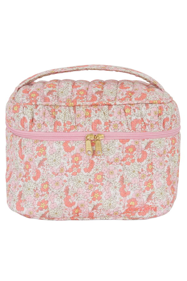 KIDS Bonton Fleur Vintage Vanity Bag - Pink