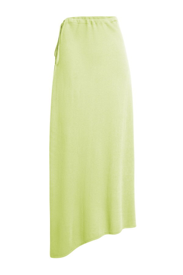 Silk Laundry Drawstring Skirt - Luminary