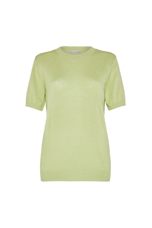 Silk Laundry Short Sleeved Sweater