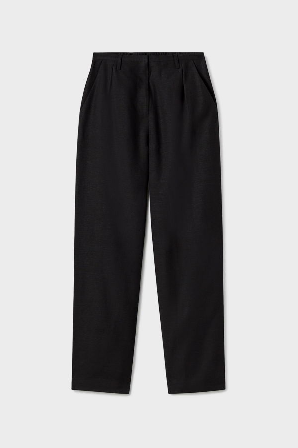 Silk Laundry Yak Blend Katie Pants - Black