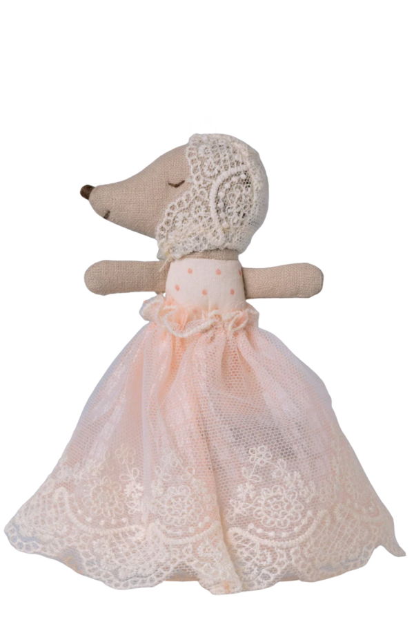 KIDS Maileg Baby Mouse in Gown Doll