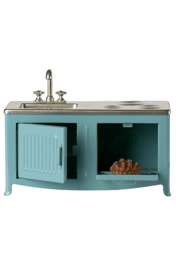KIDS Maileg Mouse Miniature Kitchen - Blue
