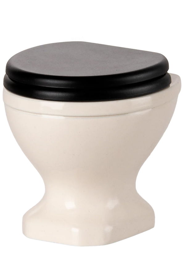 KIDS Maileg Mouse Water Closet Doll Accessory - Off White