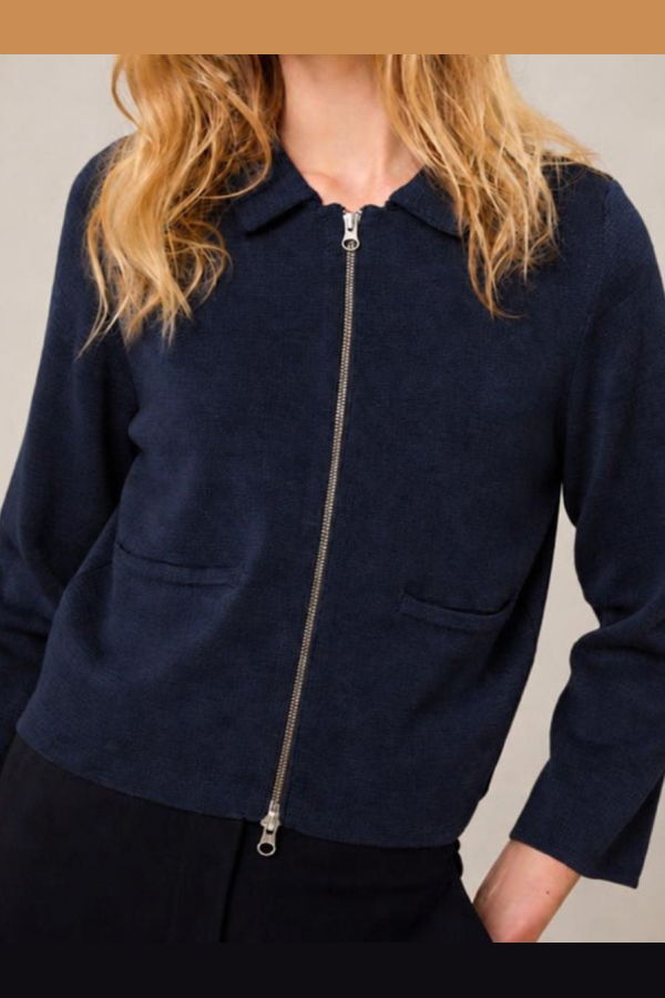 Sibin Linnebjerg Giselle Zip Cardigan