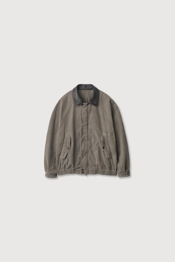 ssstein Vintage Corduroy Zip Jacket