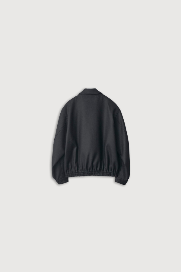 ssstein Wool Melton Harrington Jacket - Black