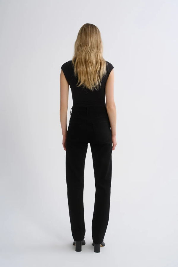 AGOLDE Agata Bodysuit - Black